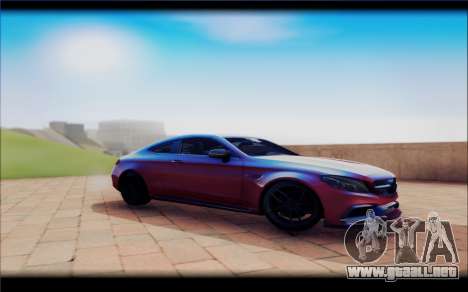 Mersedes-Benz C63 Coupe Tuning para GTA San Andreas