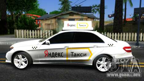 Mercedes-Benz E500 W212 "Yandex Taxi" para GTA San Andreas