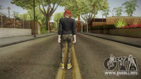GTA Online: Skin Female 2 para GTA San Andreas