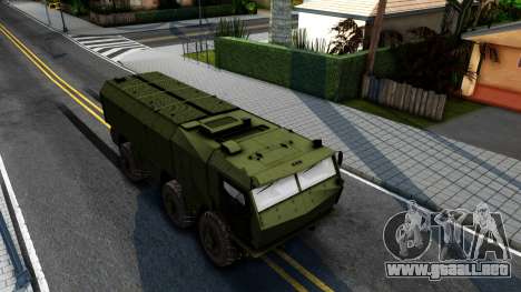 KamAZ "Tifón" para GTA San Andreas