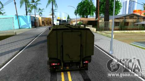 KamAZ "Tifón" para GTA San Andreas