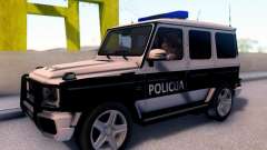Mercedes-Benz G65 AMG Coche de la Policía de BOSNIA y herzegovina para GTA San Andreas