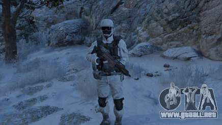 Flat Snow Camo para GTA 5