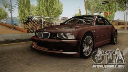 BMW M3 E46 2005 NFS: MW Livery para GTA San Andreas