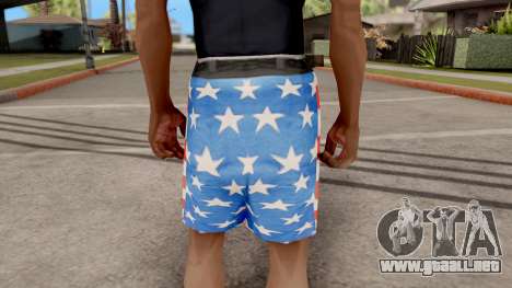 USA Shorts para GTA San Andreas