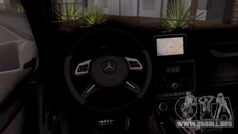 Mercedes-Benz G65 AMG BIH Police Car para GTA San Andreas