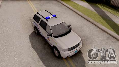 Dundreary Landstalker Hometown PD 2009 para GTA San Andreas