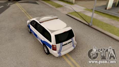 Dodge Grand Caravan Turkish Police para GTA San Andreas