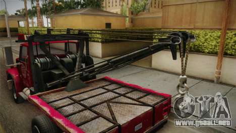 GTA 5 Vapid Towtruck Large Worn para GTA San Andreas