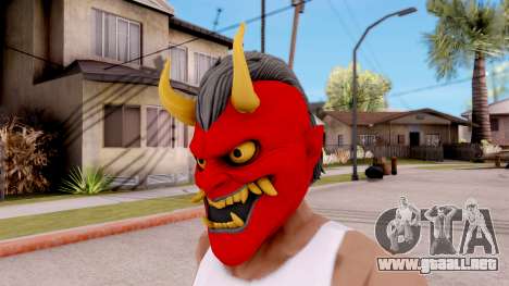 Máscara De Samurai para GTA San Andreas