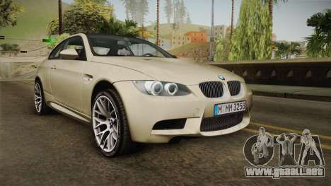 BMW M3 E92 2012 Itasha PJ para GTA San Andreas