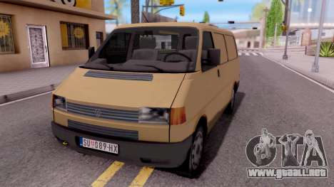 Volkswagen Transporter T4 Special para GTA San Andreas