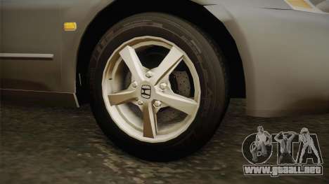 Honda Accord 2004 para GTA San Andreas