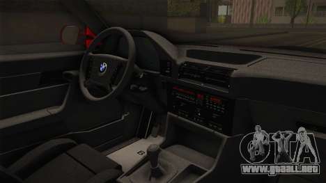 BMW 5 Series E34 Touring Stance para GTA San Andreas