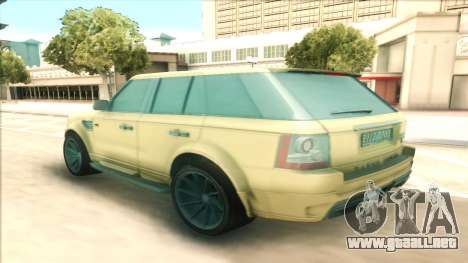 Range Rover Arden Design para GTA San Andreas