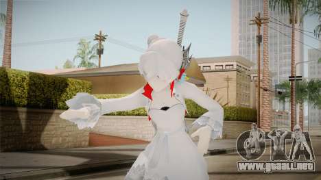 RWBY - Weiss Schnee Remade para GTA San Andreas