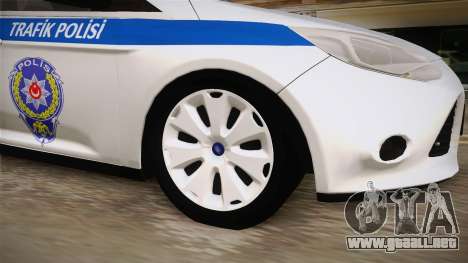 Ford Focus 1.6 Turkish Police para GTA San Andreas