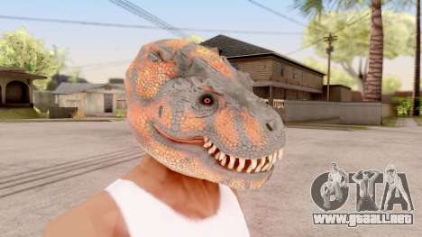 La Máscara De Dinosaurio para GTA San Andreas