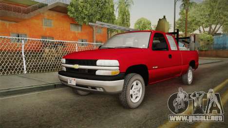 Chevrolet Silverado Work Truck 2001 para GTA San Andreas