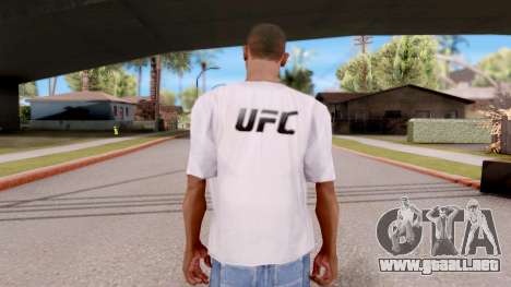 T-shirt de EA Sports UFC para GTA San Andreas