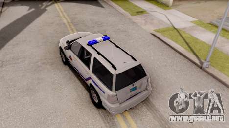 Dundreary Landstalker Hometown PD 2009 para GTA San Andreas