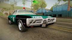 Plymouth Fury I NYPD para GTA San Andreas