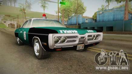 Plymouth Fury I NYPD para GTA San Andreas