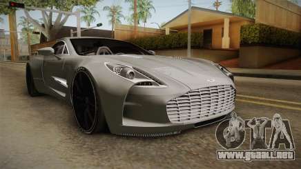 Aston Martin One-77 v2 para GTA San Andreas