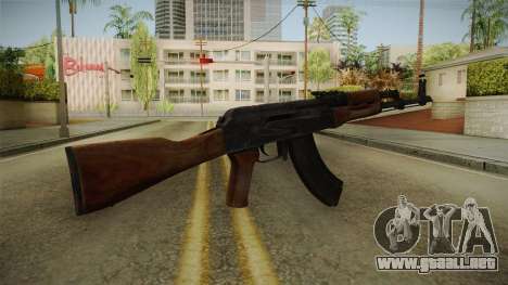 GTA 5 Gunrunning AK47 para GTA San Andreas