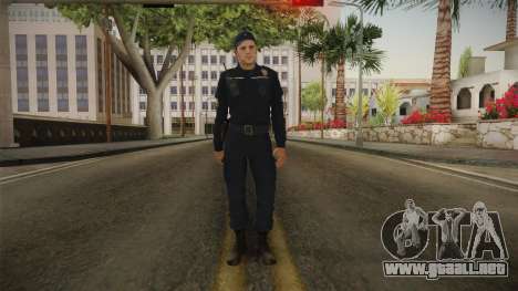 Turkish Police Officer Long Sleeves v2 para GTA San Andreas