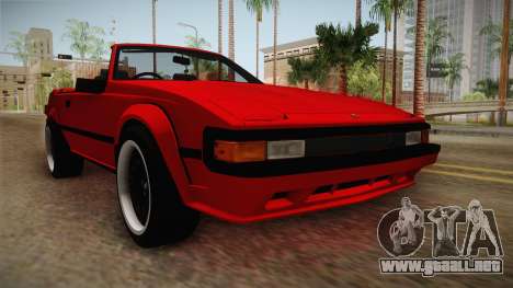 Toyota Celica Supra Cabrio 1984 para GTA San Andreas