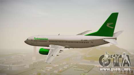 Boeing 737-300 Turkmenistan Airlines para GTA San Andreas