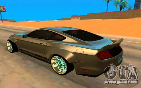 Ford Mustang Azure Inferno para GTA San Andreas