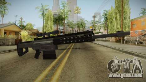 Gunrunning Heavy Sniper Rifle v1 para GTA San Andreas