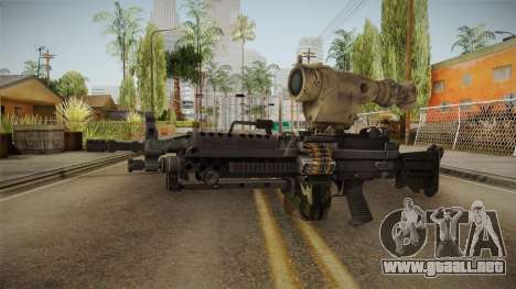 M249 Light Machine Gun v1 para GTA San Andreas
