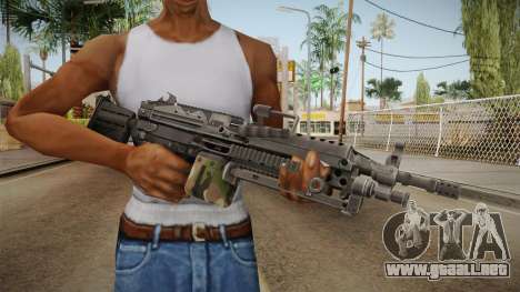 M249 Light Machine Gun v3 para GTA San Andreas