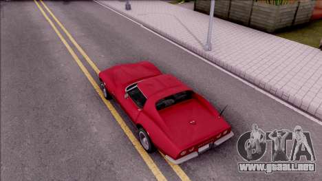 Chevrolet Corvette C3 Stingray para GTA San Andreas