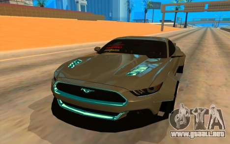 Ford Mustang Azure Inferno para GTA San Andreas