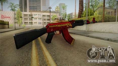 CF AK-47 v6 para GTA San Andreas
