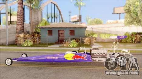 Dragster Red Bull para GTA San Andreas
