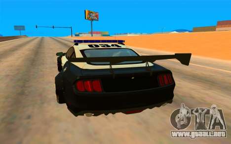 Ford Mustang GT 2015 Police Car para GTA San Andreas