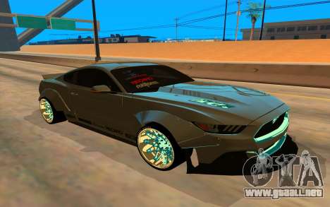 Ford Mustang Azure Inferno para GTA San Andreas