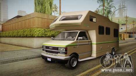 GTA 5 Brute Camper para GTA San Andreas