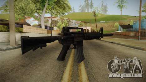 Colt M4A1 Rusty para GTA San Andreas
