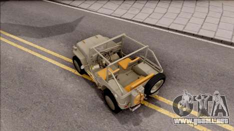 Jeep Willys MB 1945 para GTA San Andreas