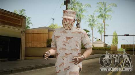 Gunrunning Male Skin para GTA San Andreas