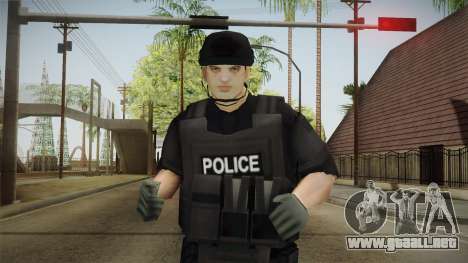 New SWAT Skin para GTA San Andreas