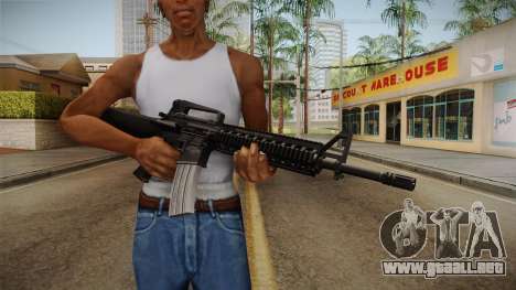 Battlefield 3 - M16 v2 para GTA San Andreas