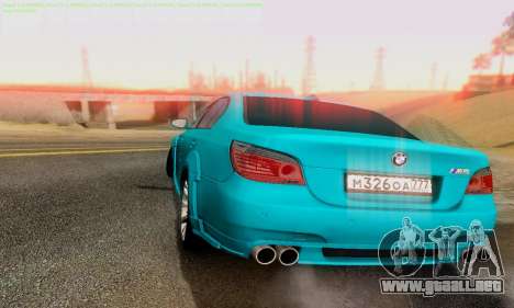 BMW M5 E60 JoRick para GTA San Andreas