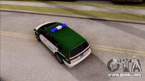 Dinka Perennial MPV Spanish Police para GTA San Andreas